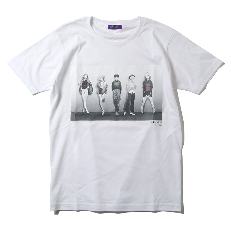 RADIO EVA 545 RADIO EVA 10TH ANNIVERSARY T-Shirt/ホワイト