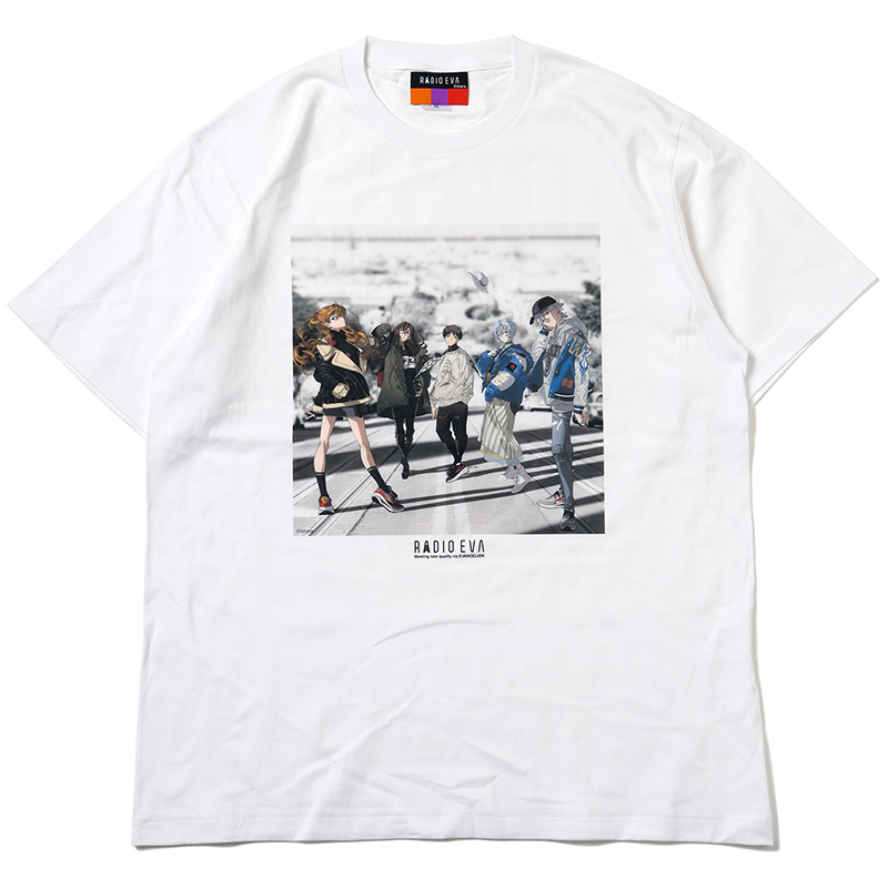 RADIO EVA 886 RADIO EVA Illustration T-Shirt α（Mai Yoneyama）/WHITE（COLOR）