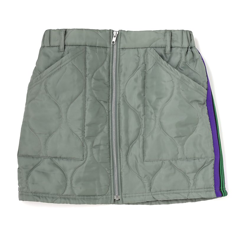 RADIO EVA A310 EVANGELION JACQUARD QUILT SKIRT/OLIVE [お届け予定：2025年11月上旬]