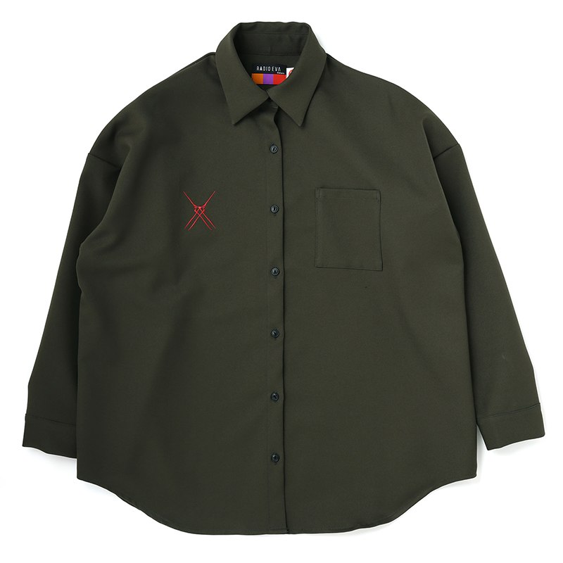 RADIO EVA A312 Longinus SHIRT/OLIVE/ONE SIZE [お届け予定：2025年11月下旬]