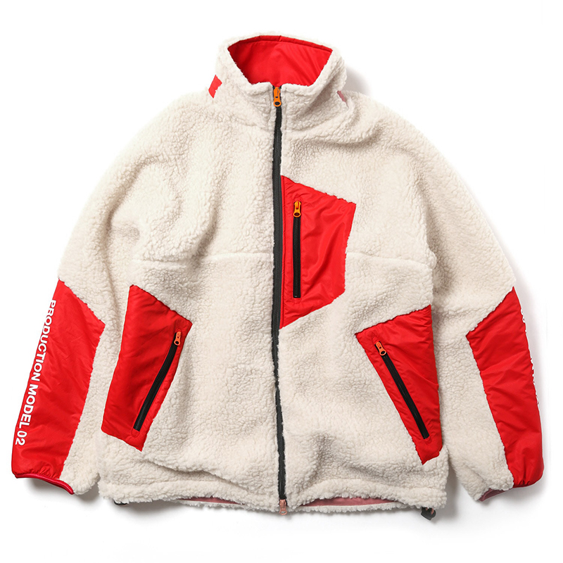 RADIO EVA 663 EVANGELION BOA JACKET/ナチュラル（2号機） [お届け予定：2026年1月上旬]