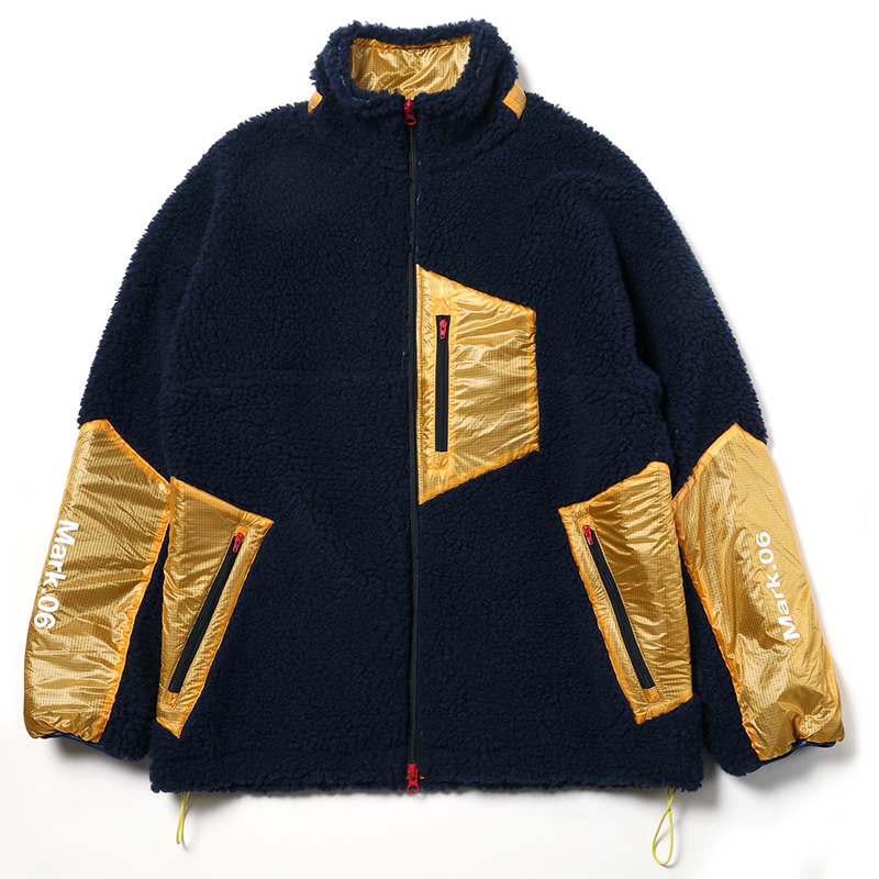 RADIO EVA 663 EVANGELION BOA JACKET/ネイビー（Mark.06） [お届け予定：2026年1月上旬]