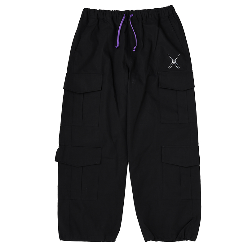 RADIO EVA A317 LONGINUS RIPSTOP CARGO PANTS/BLACK [お届け予定：2025年12月下旬]