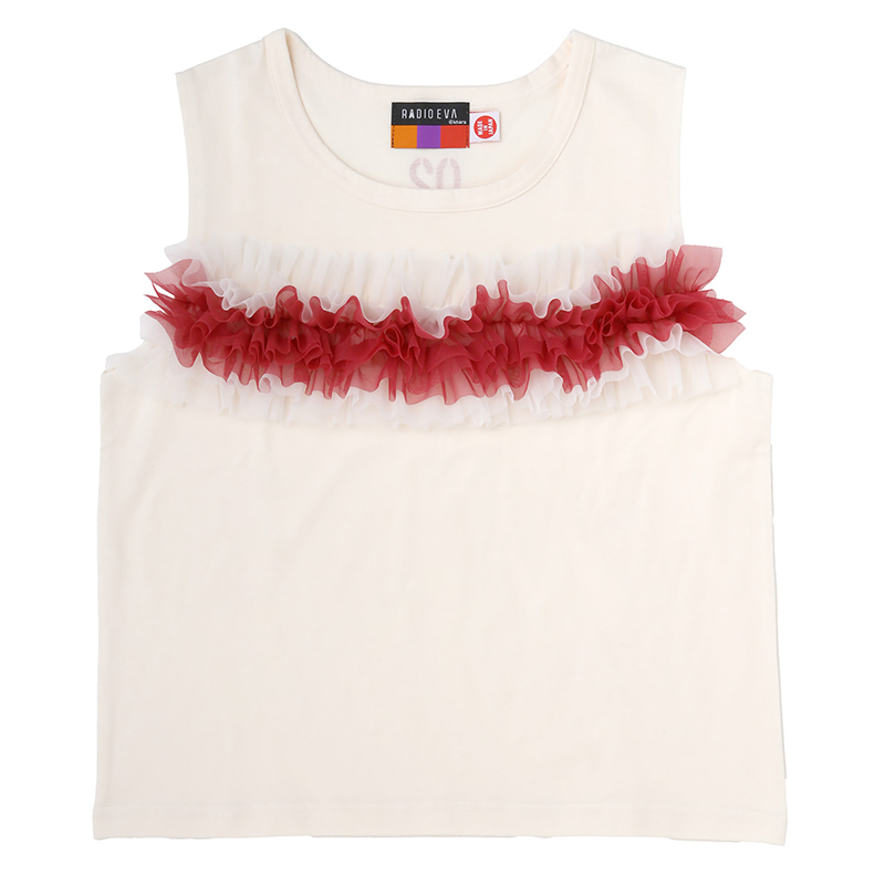 RADIO EVA A327 EVANGELION Sleeveless Cutsew/OFF WHITE [お届け予定：2026年2月上旬]