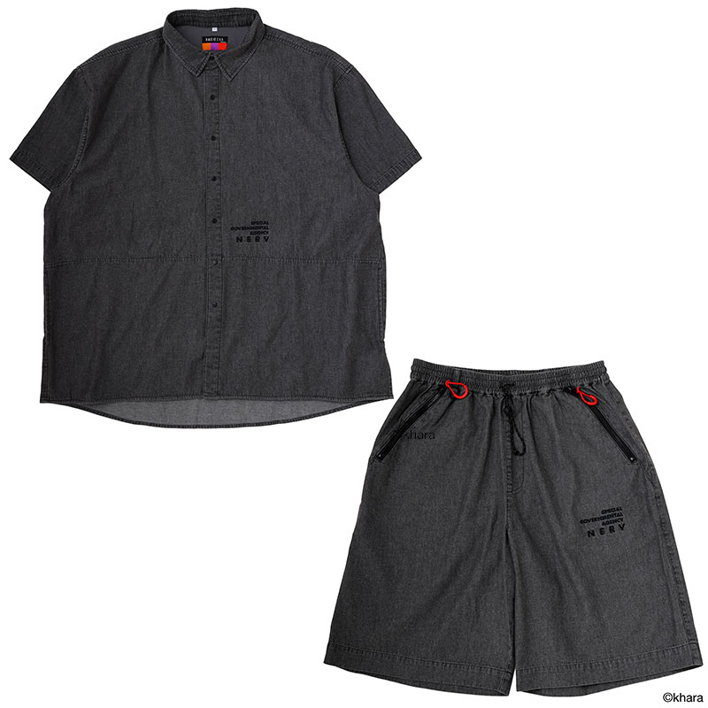 RADIO EVA A332 NERV SUMMER DENIM SUIT/BLACK [お届け予定：2026年3月下旬]