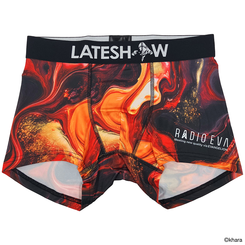 【RADIO EVA"THE 30"】 C060 EVANGELION Vortex Boxer by LATESHOW/RED
