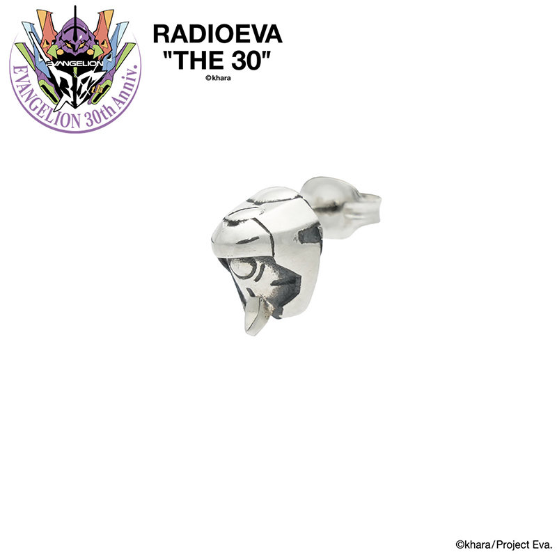 【受注生産品】【RADIO EVA"THE 30"】C066 EVANGELION FACE PIERCED EARRINGS by JAM HOME MADE/EVA-00