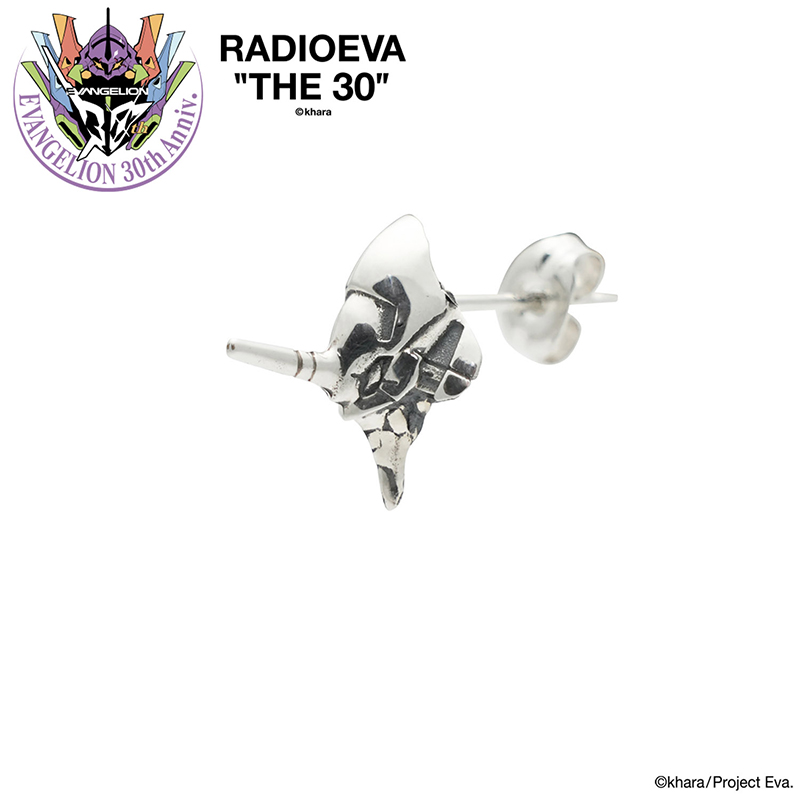 【受注生産品】【RADIO EVA"THE 30"】C066 EVANGELION FACE PIERCED EARRINGS by JAM HOME MADE/EVA-01