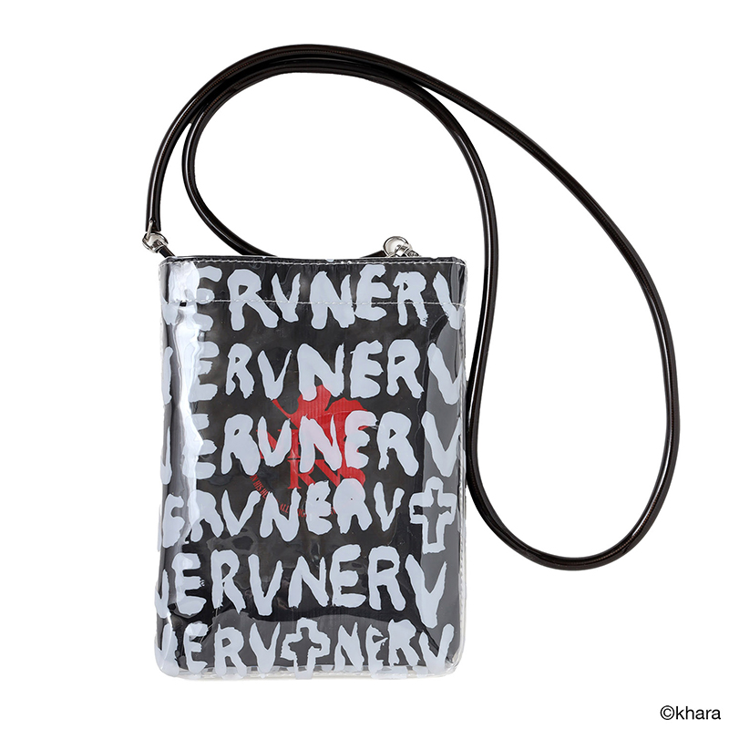 RADIO EVA A340 RADIO EVA × IKUMI KAKIHARA B6 BAG by nana-nana/BLACK×WHITE [お届け予定：2026年7月上旬]