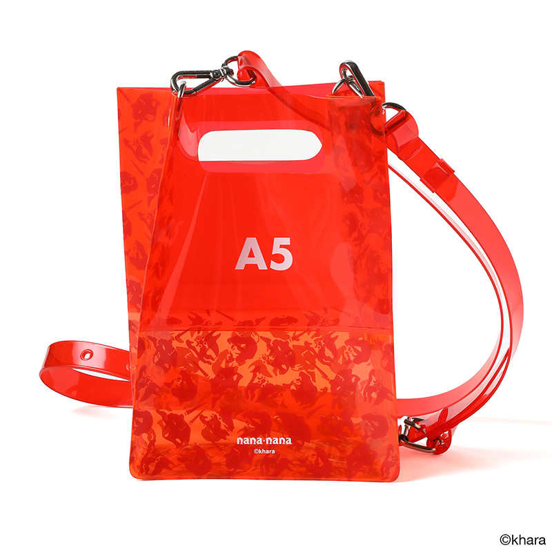 RADIO EVA A341 RADIO EVA A5 BAG by nana-nana/RED [お届け予定：2026年7月上旬]