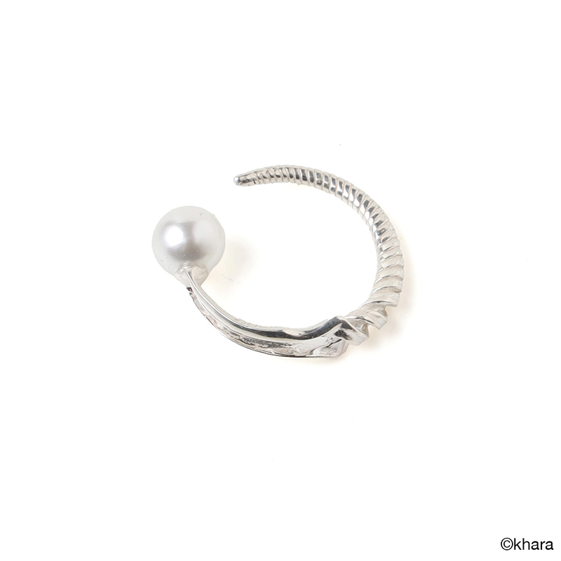 RADIO EVA A325 Longinus Pearl Ear Cuff / SILVER [お届け予定：2026年7月上旬]