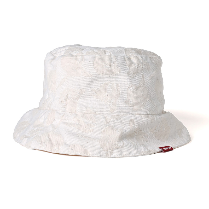 RADIO EVA A275EVANGELION MONOGRAM JACQUARD DENIM HAT WHITE
