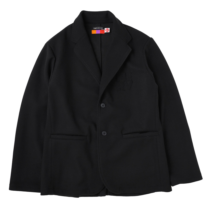 RADIO EVA A283 NERV Embroidery Wool Tailored Jacket β /BLACK