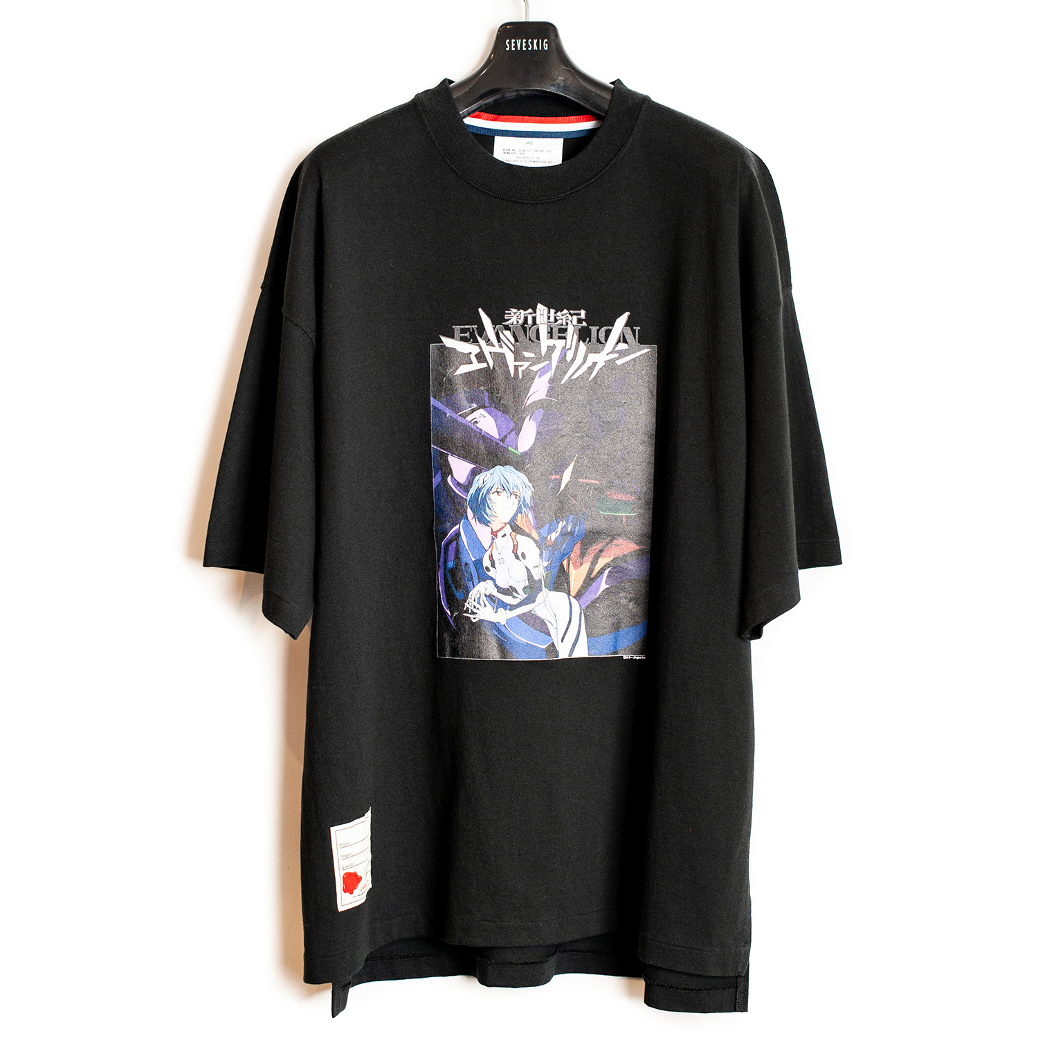 【EVANGELION × SEVESKIG】EVANGELION S/SL Tee Ver.Main visual:003/BLACK