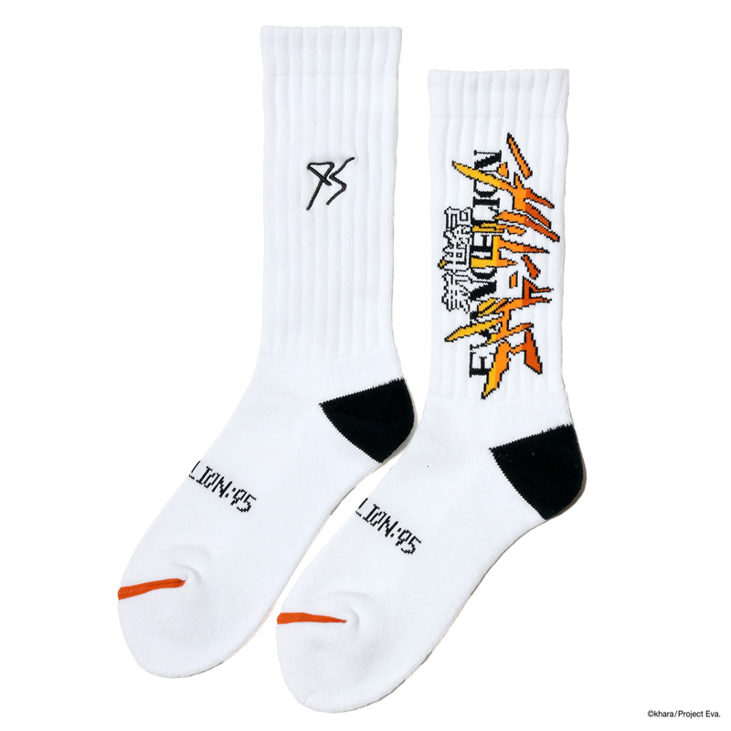 【EVANGELION:95】0009 Socks/WHITE