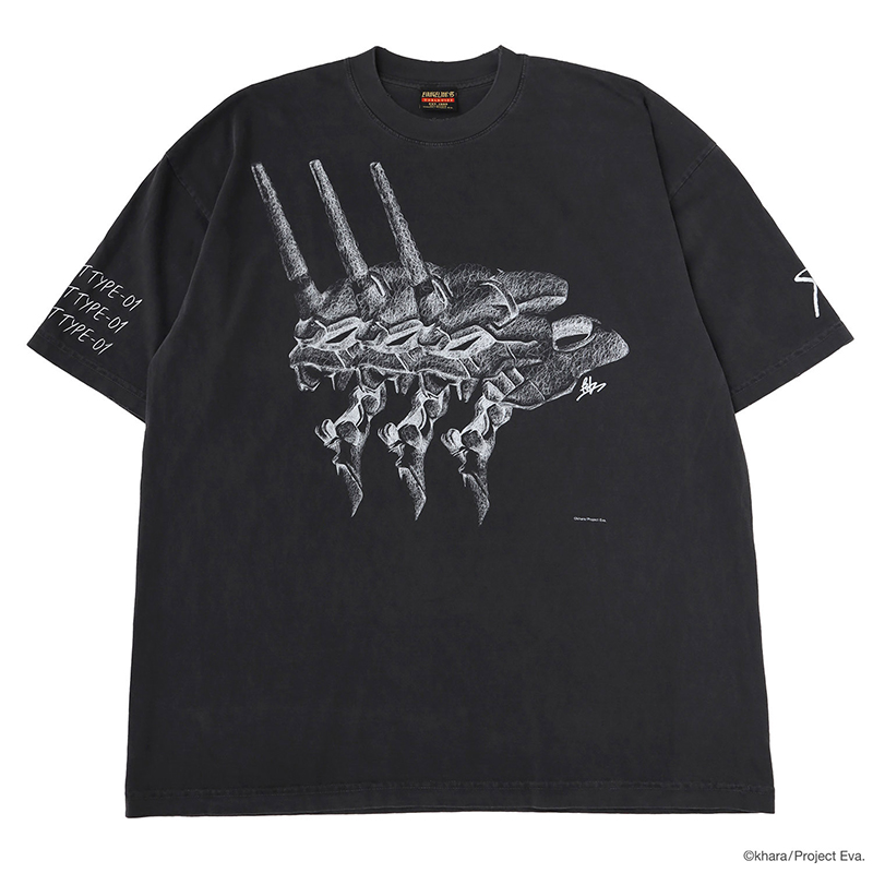 【EVANGELION:95】0052 T-Shirt/BLACK