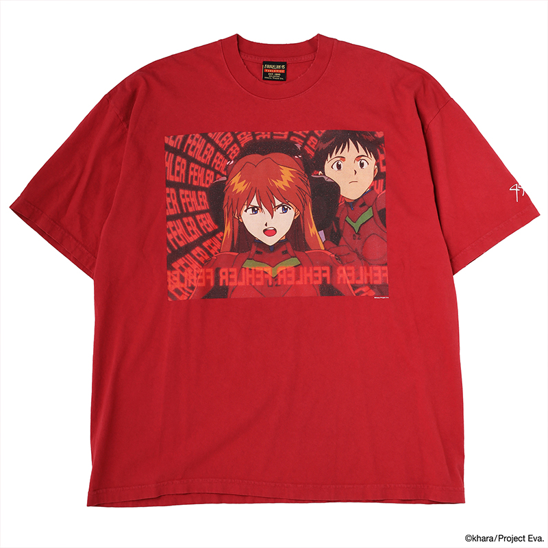【EVANGELION:95】0076 T-Shirt/RED