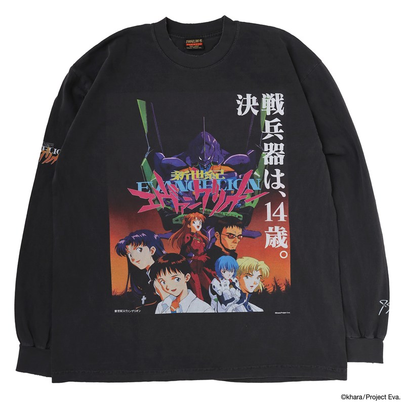 【EVANGELION:95】0112 Cutsew/BLACK