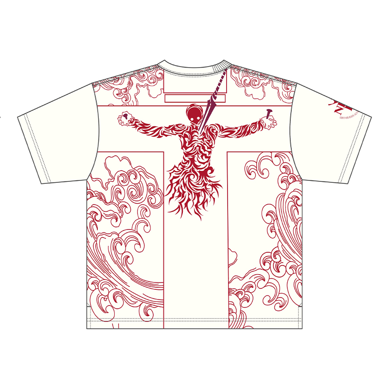 【EVAｘ錦】トライバルリリスTシャツ/白 [お届け予定：2026年6月下旬]