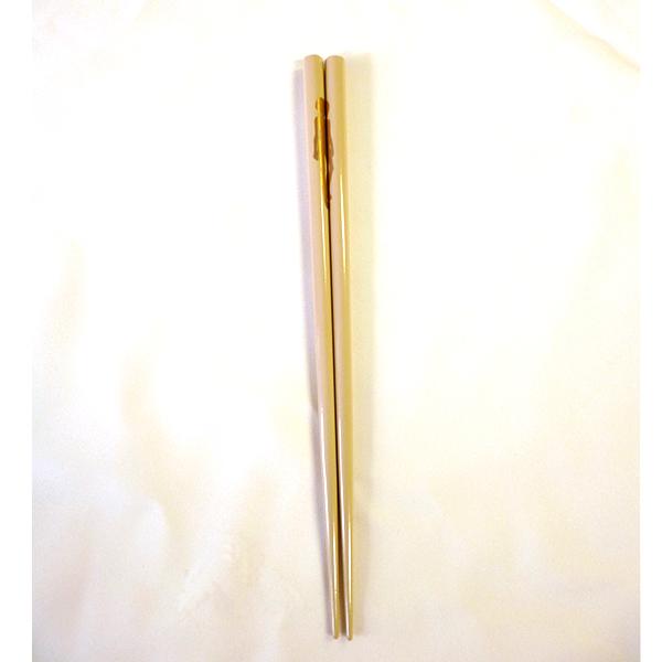 EVANGELIONコラボ輪島漆塗箸　白塗／レイシルエット（加波次吉漆器店）