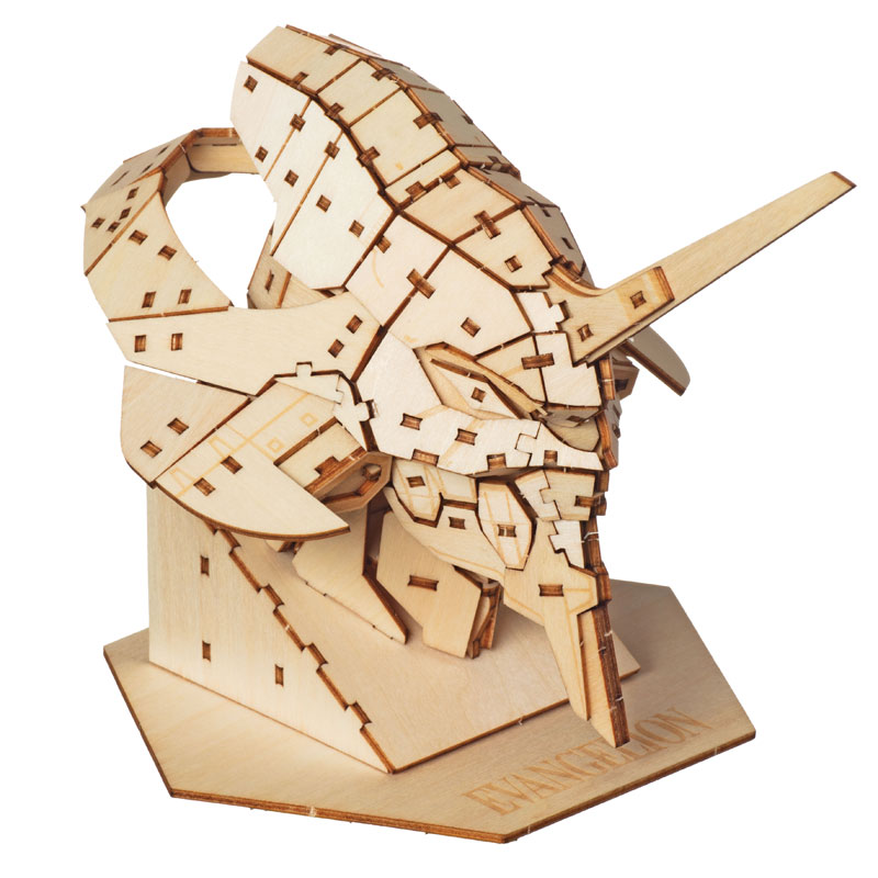 木製組立キット ki-gu-mi エヴァンゲリオン 初号機（YSC）