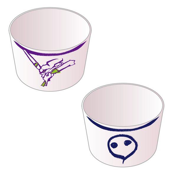 ヱヴァンゲリヲン新劇場版　初号機＆第4の使徒おちょこセット（ムービック）