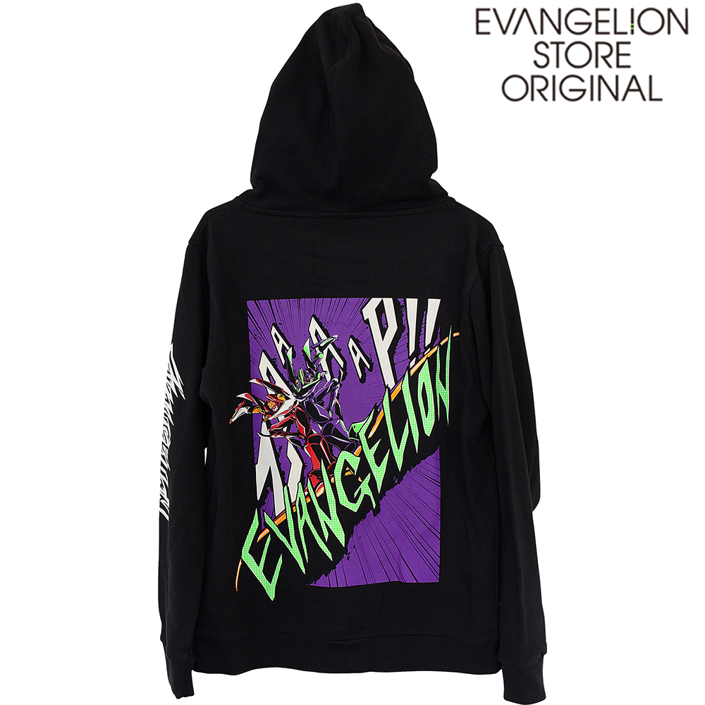 EVA STORE オリジナル アメコミ風(kick)パーカー