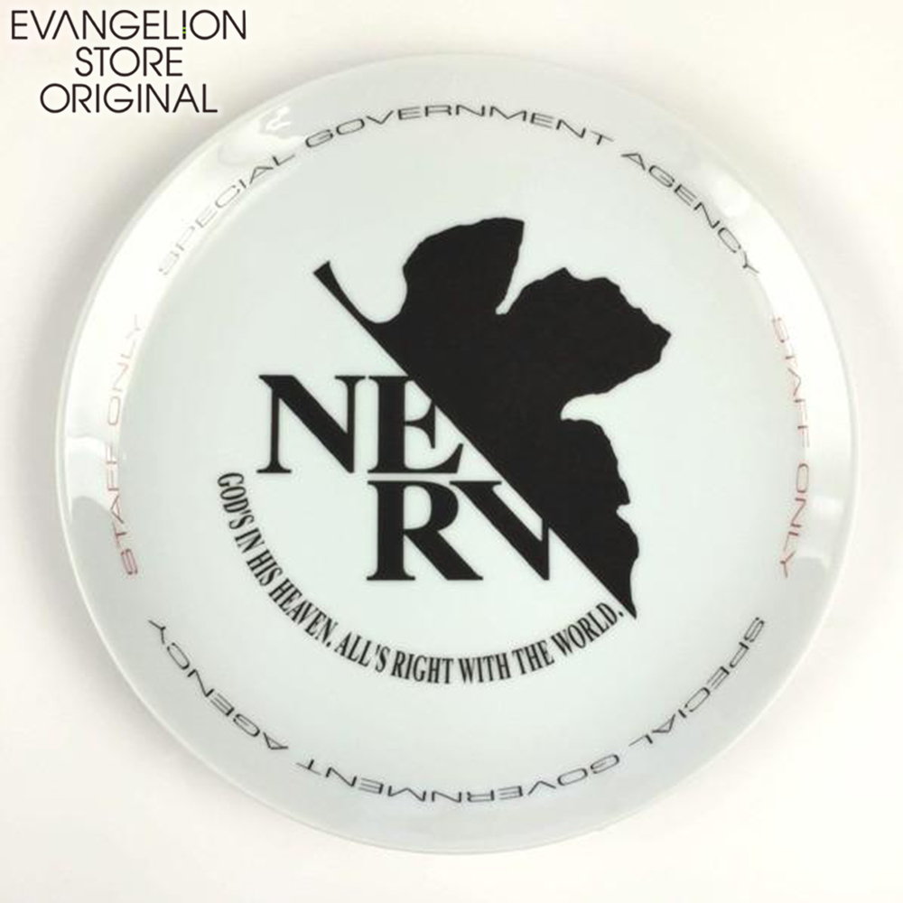 EVANGELION STOREオリジナル NERVマークプレート皿（大）