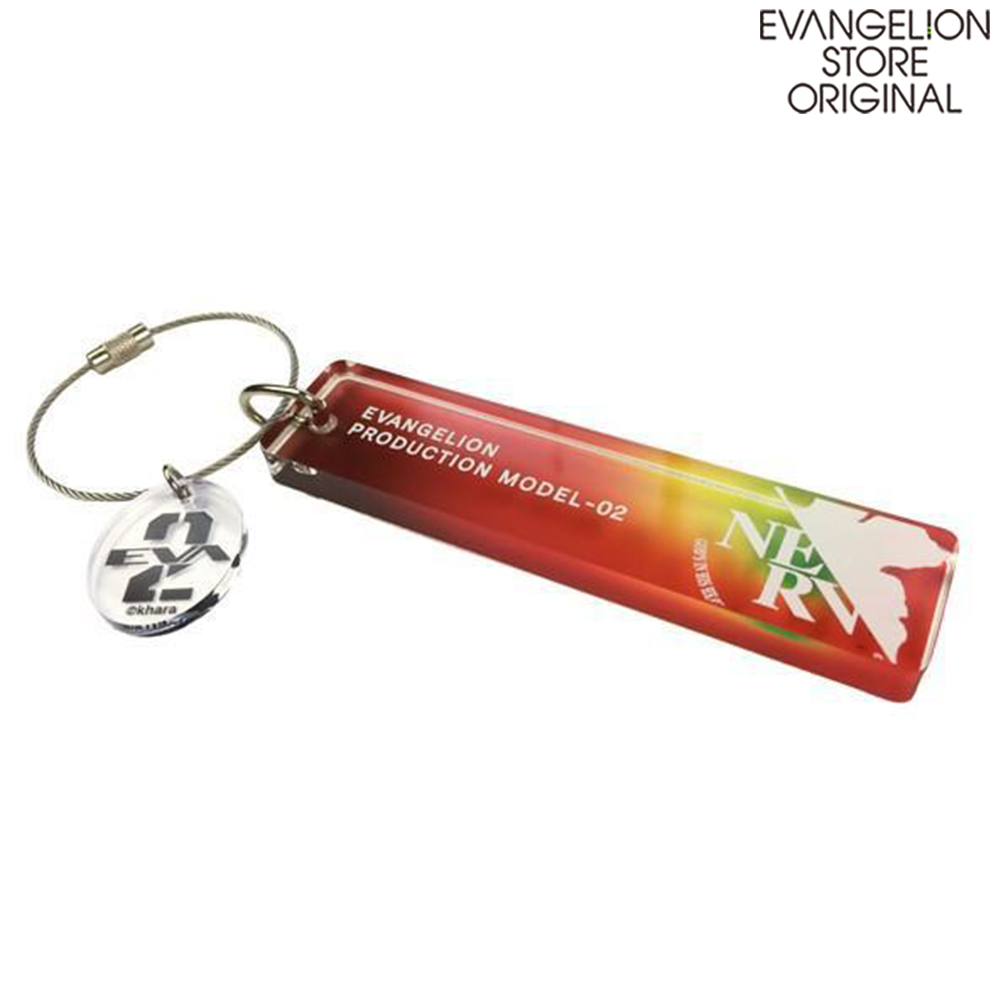 EVANGELION STOREオリジナル　アクリルキーチャーム/２号機