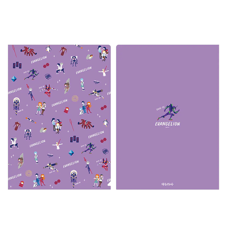 エヴァンゲリオン ゆるパレット/クリアファイル(ムービック)