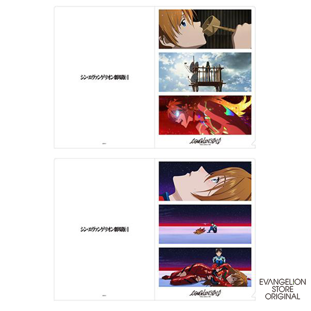 EVA STORE オリジナル『シン・エヴァンゲリオン劇場版』場面写クリアファイルセット/アスカ