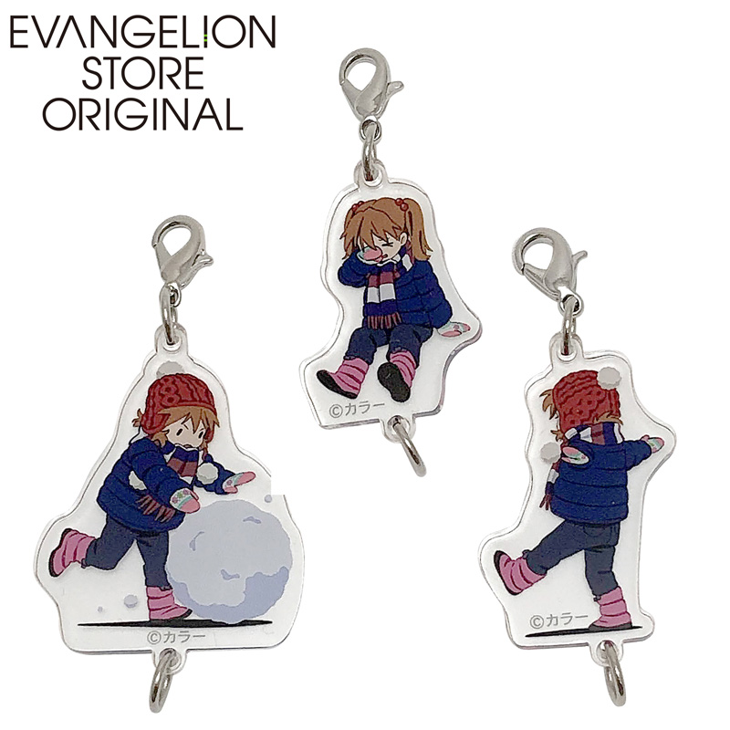 EVA STOREオリジナルアクリルチャームセット/ちびアスカ