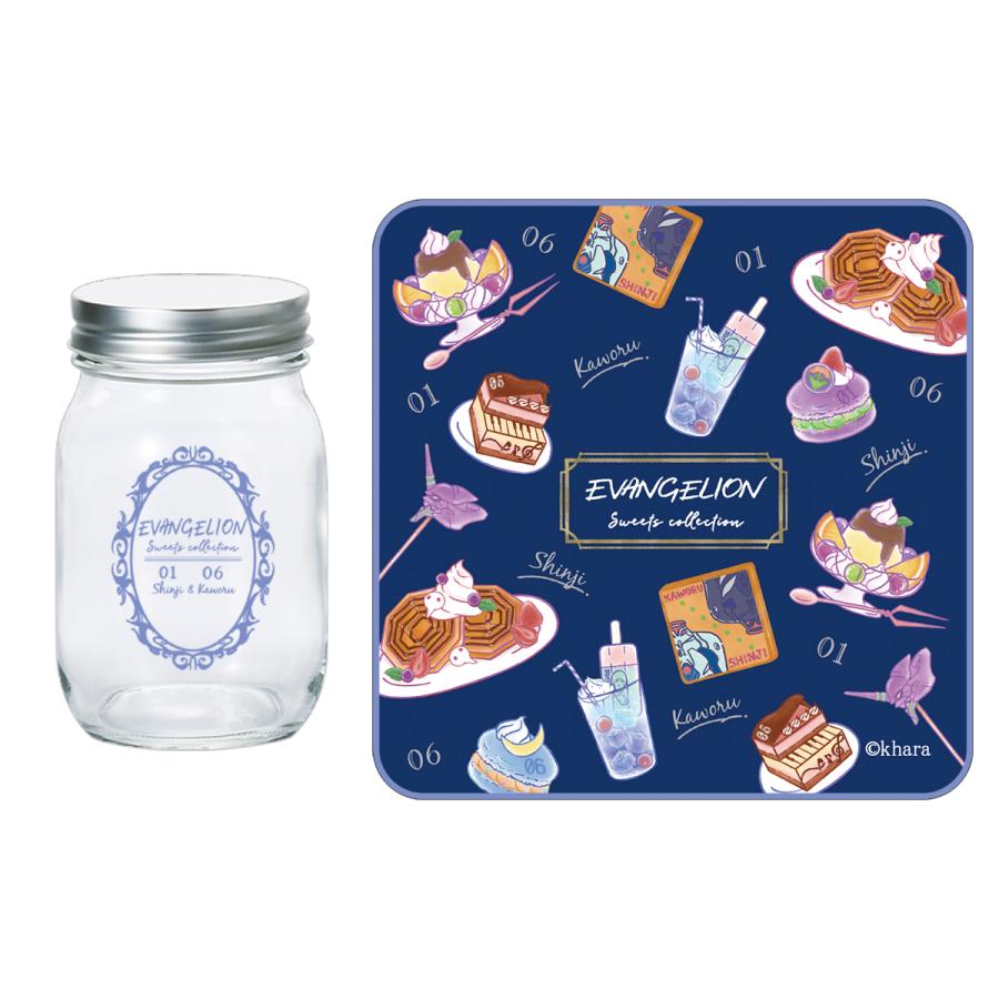 EVANGELION SWEETS COLLECTION/タオル入りボトル/SHINJI＆KAWORU（ムービック）