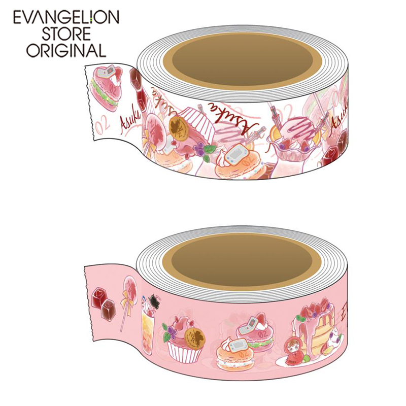 EVANGELION SWEETS COLLECTION/クリアマスキングテープセット/ASUKA(ムービック)