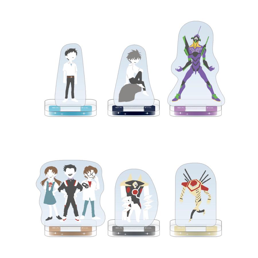 新世紀エヴァンゲリオン ゆるパレット/アクリルスタンドA（ムービック）