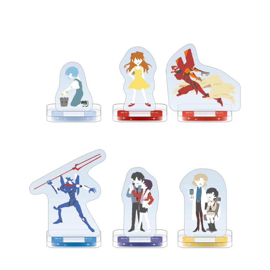 新世紀エヴァンゲリオン ゆるパレット/アクリルスタンドB（ムービック）