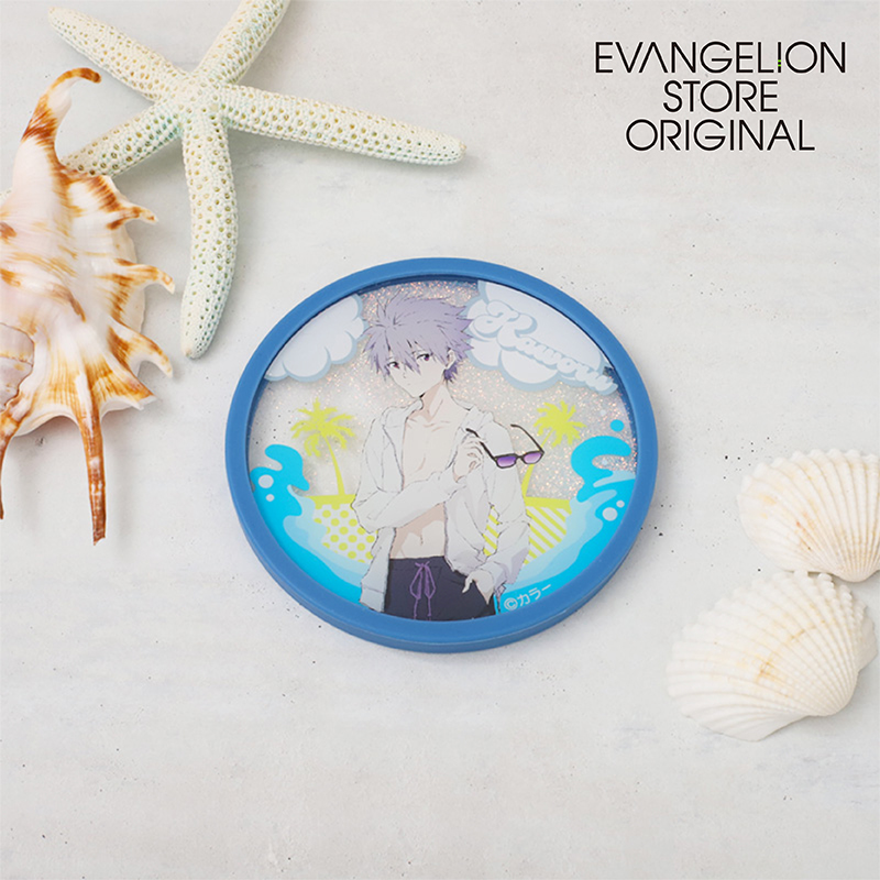 EVA STOREオリジナル グリッターコースター/カヲル(サマーフェス)