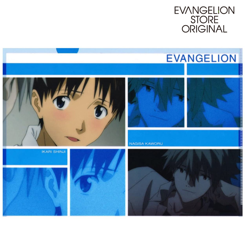 EVA STOREオリジナル クリアファイル　Q場面写（シンジ＆カヲル）