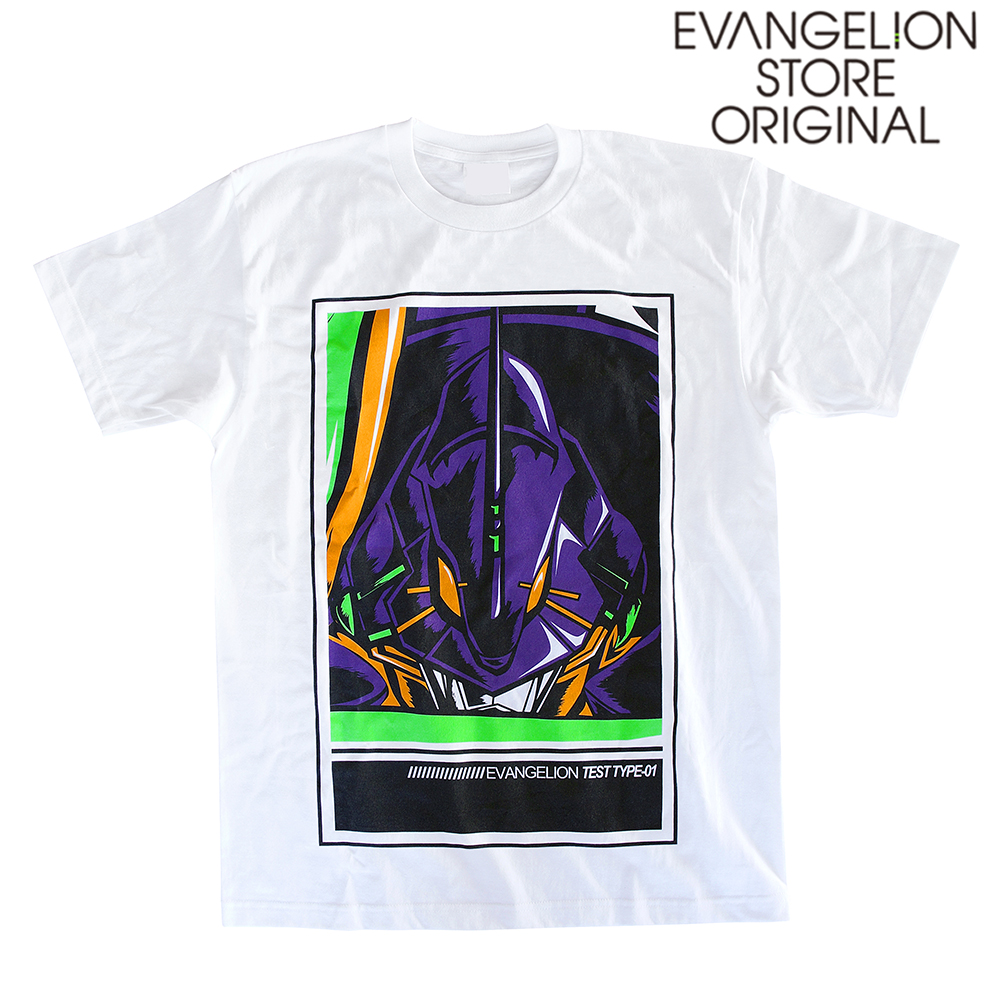 EVA STORE オリジナル アメコミ風（kick）Tシャツ/白