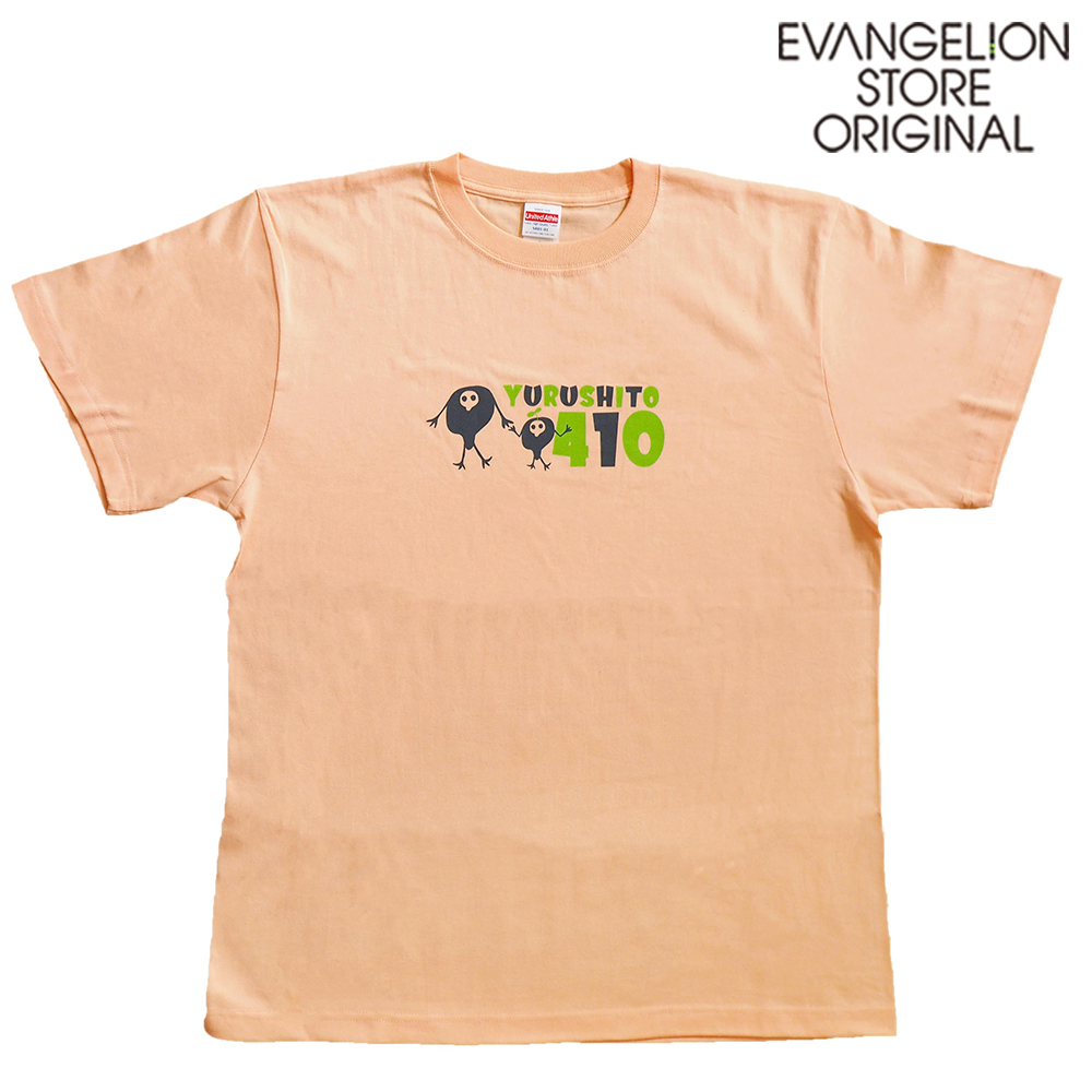 EVANGELION STORE オフィシャル ゆるしとTシャツ（ゆるしと）/アプリコット