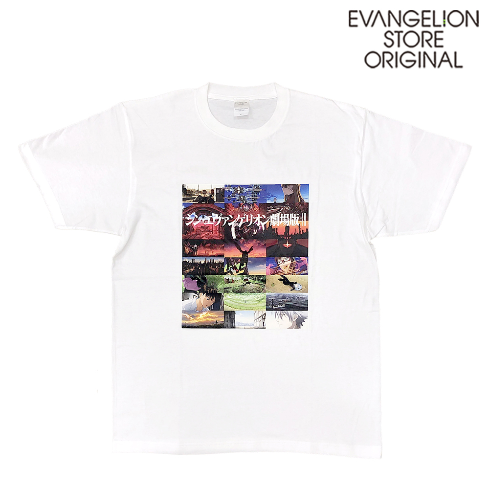 EVA STOREオリジナル 「シン・エヴァンゲリオン劇場版」場面写Tシャツ/集合/Lサイズ