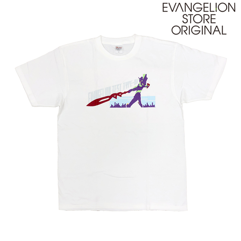 EVASTORE オリジナルTシャツ/初号機（カシウスの槍）/ホワイト