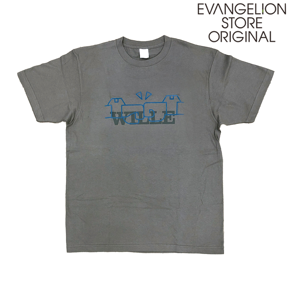 EVASTORE オリジナルTシャツ/WILLEクルー/チャコールグレー
