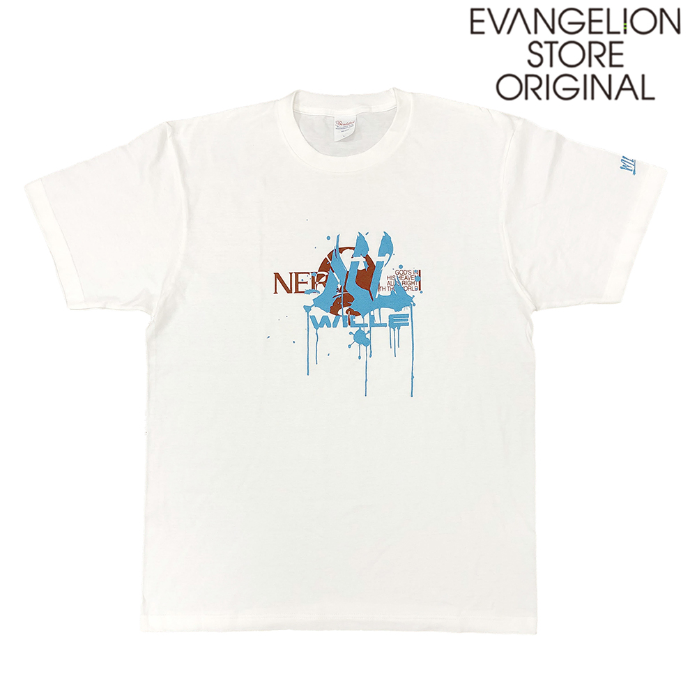 EVASTORE オリジナルTシャツ/WILLE（ペイント）/ホワイト
