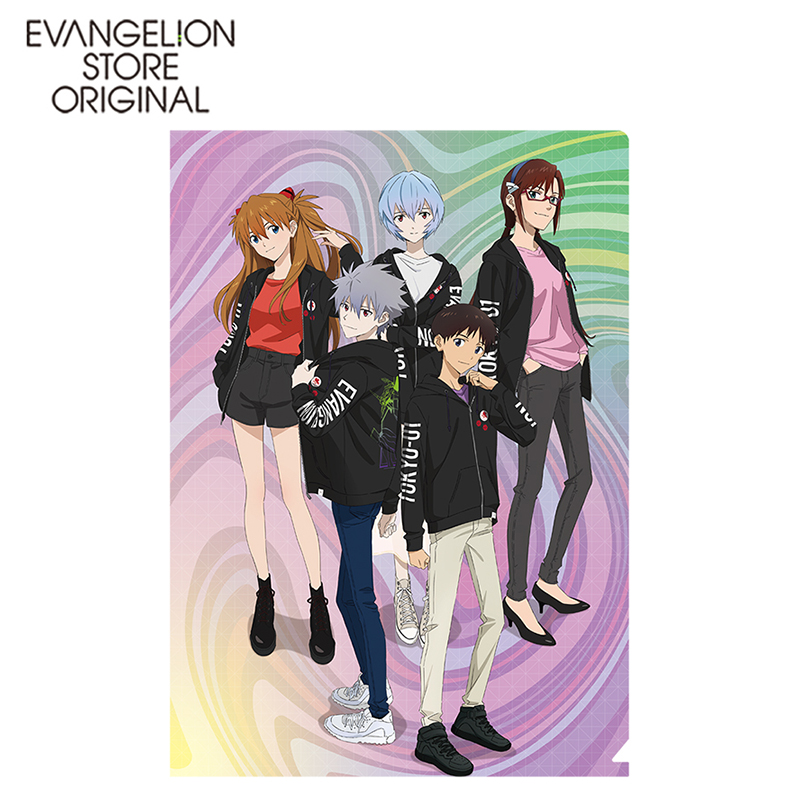 EVA STOREオリジナル クリアファイル/Parka style pilot