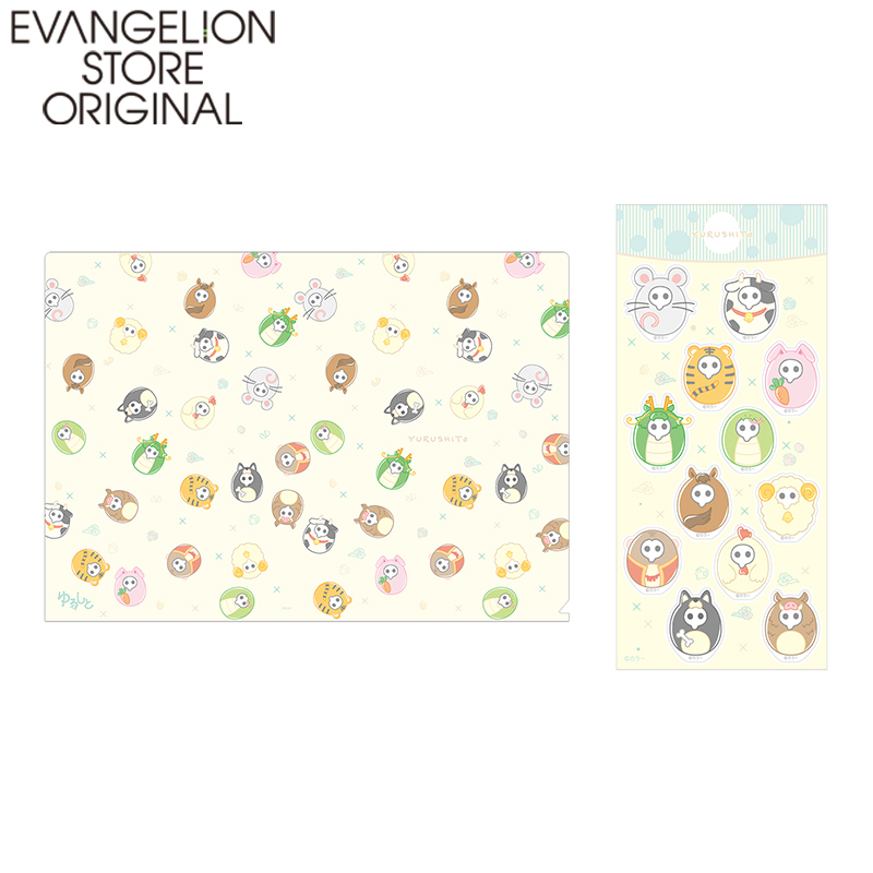 EVA STOREオリジナル クリアファイル+ハーフカットシール/十二しと