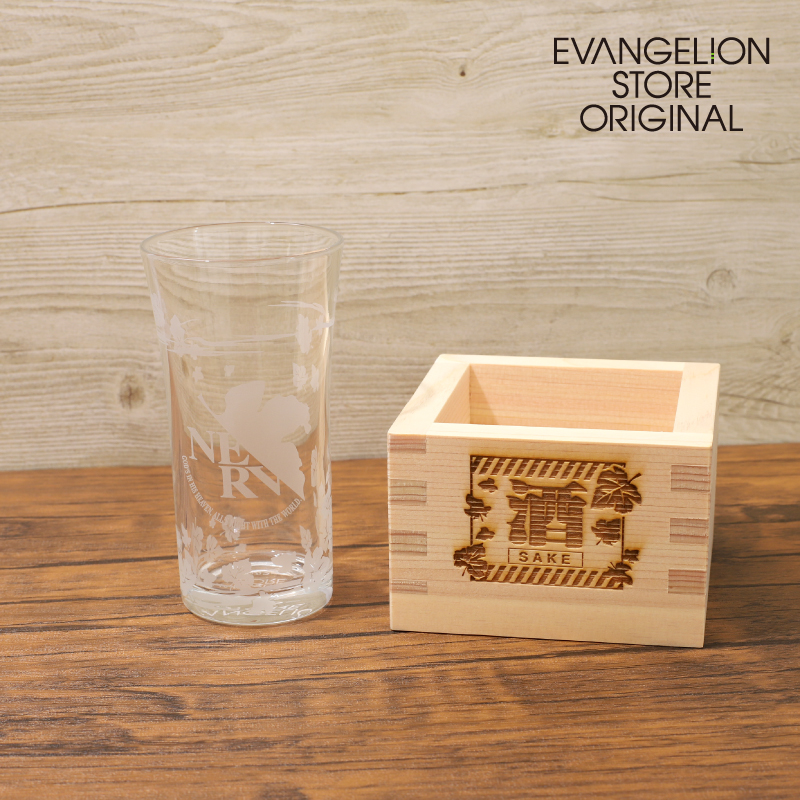EVA STOREオリジナル 日本酒グラス&枡セット