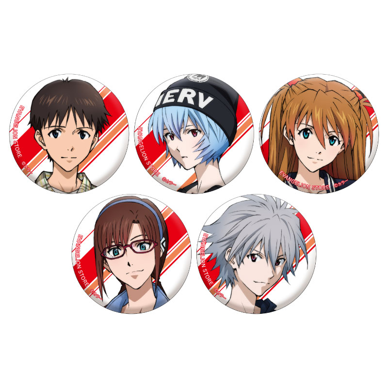 EVA STORE オリジナル 缶バッジセット/EVANGELION STORE TOKYO-01(2周年)