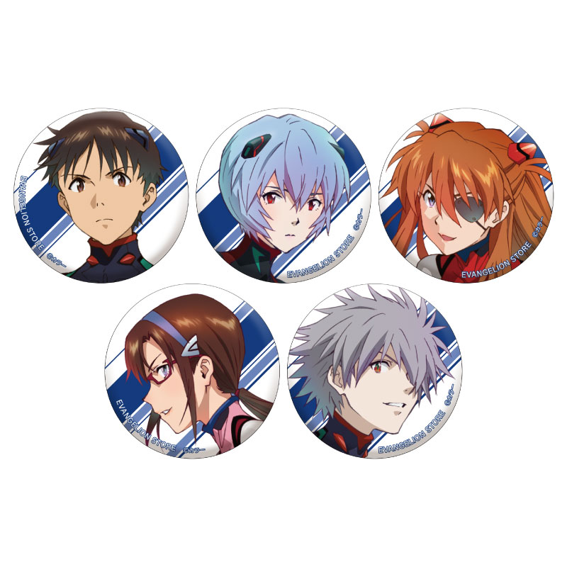 EVA STORE オリジナル 缶バッジセット/EVANGELION STORE TOKYO-01(9周年)