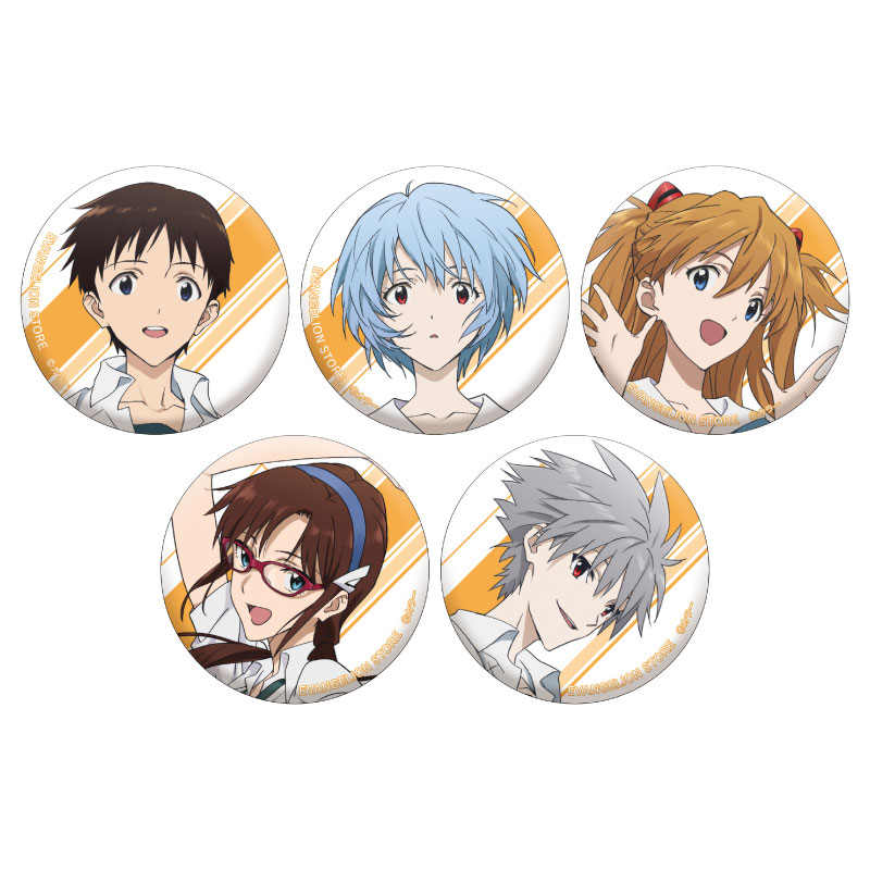 EVA STORE オリジナル 缶バッジセット/EVANGELION STORE TOKYO-01(10周年)